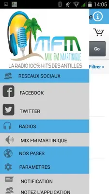 Mix FM Martinique android App screenshot 0